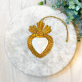 Ex-voto enamel heart