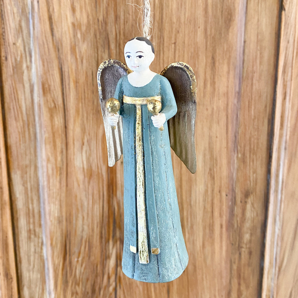 Rosellie Angel Ornament, 4 Asst
