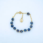 Luminous Glass Bead Prayer Bracelet from Fatima