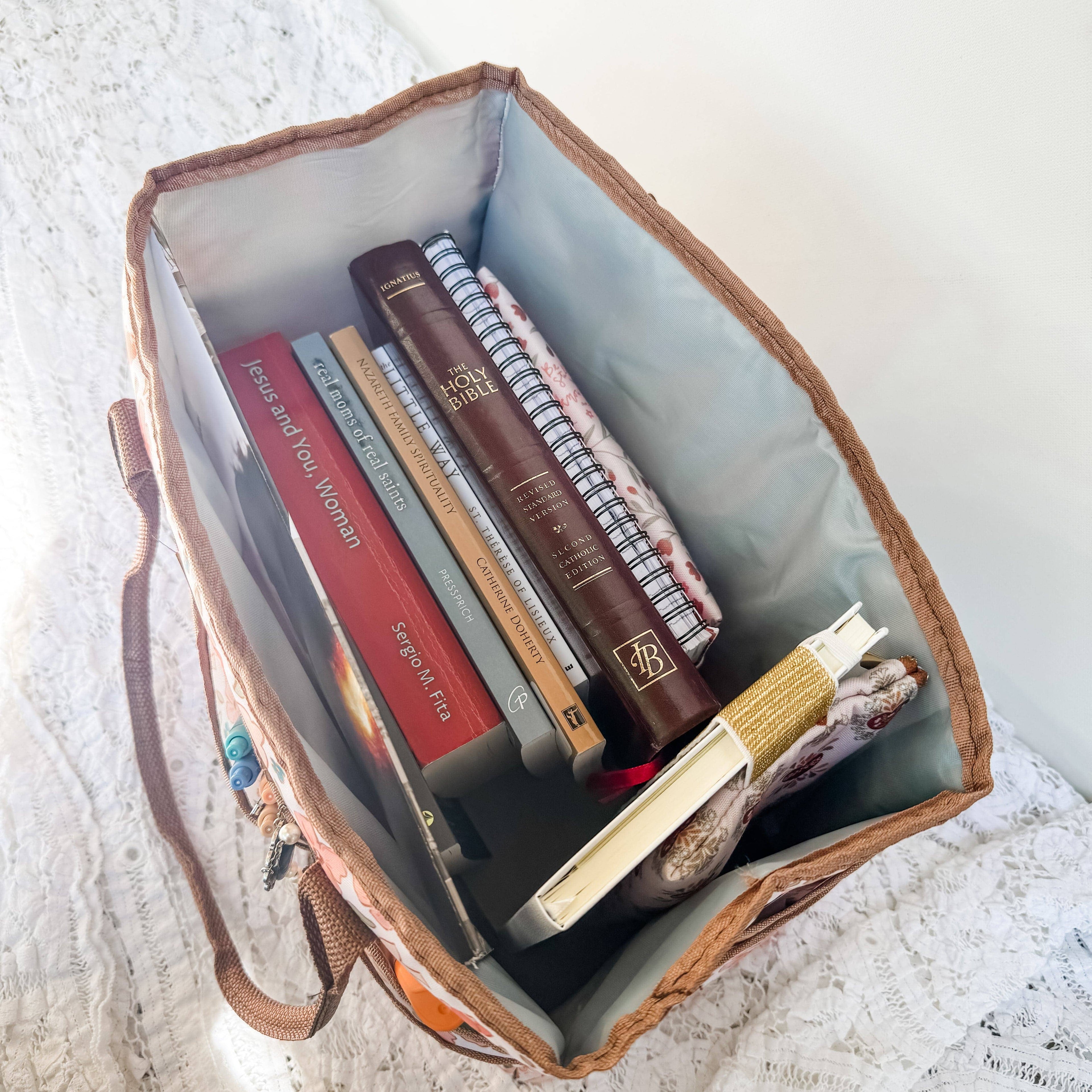 Catholic Prayer Corner Caddy