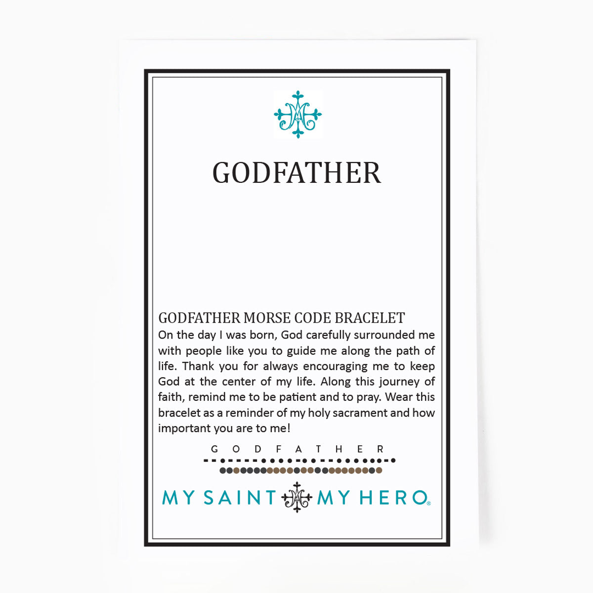 Godfather Morse Code - Hematite