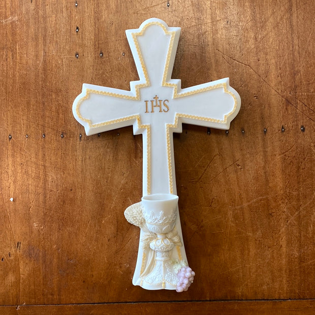 Communion Cross in Pastel 7.25"