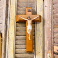 13"H Sick Call Crucifix Set