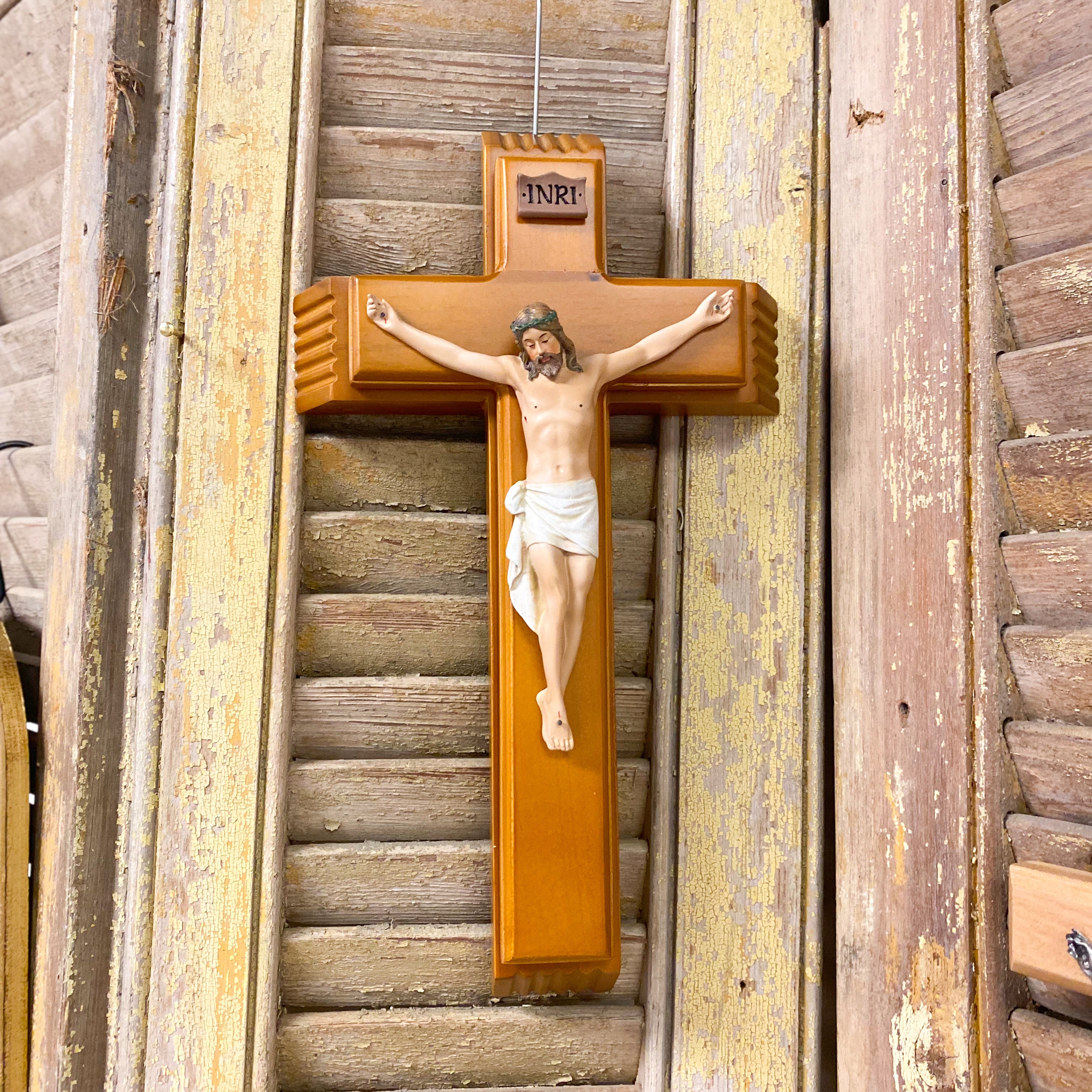 13"H Sick Call Crucifix Set