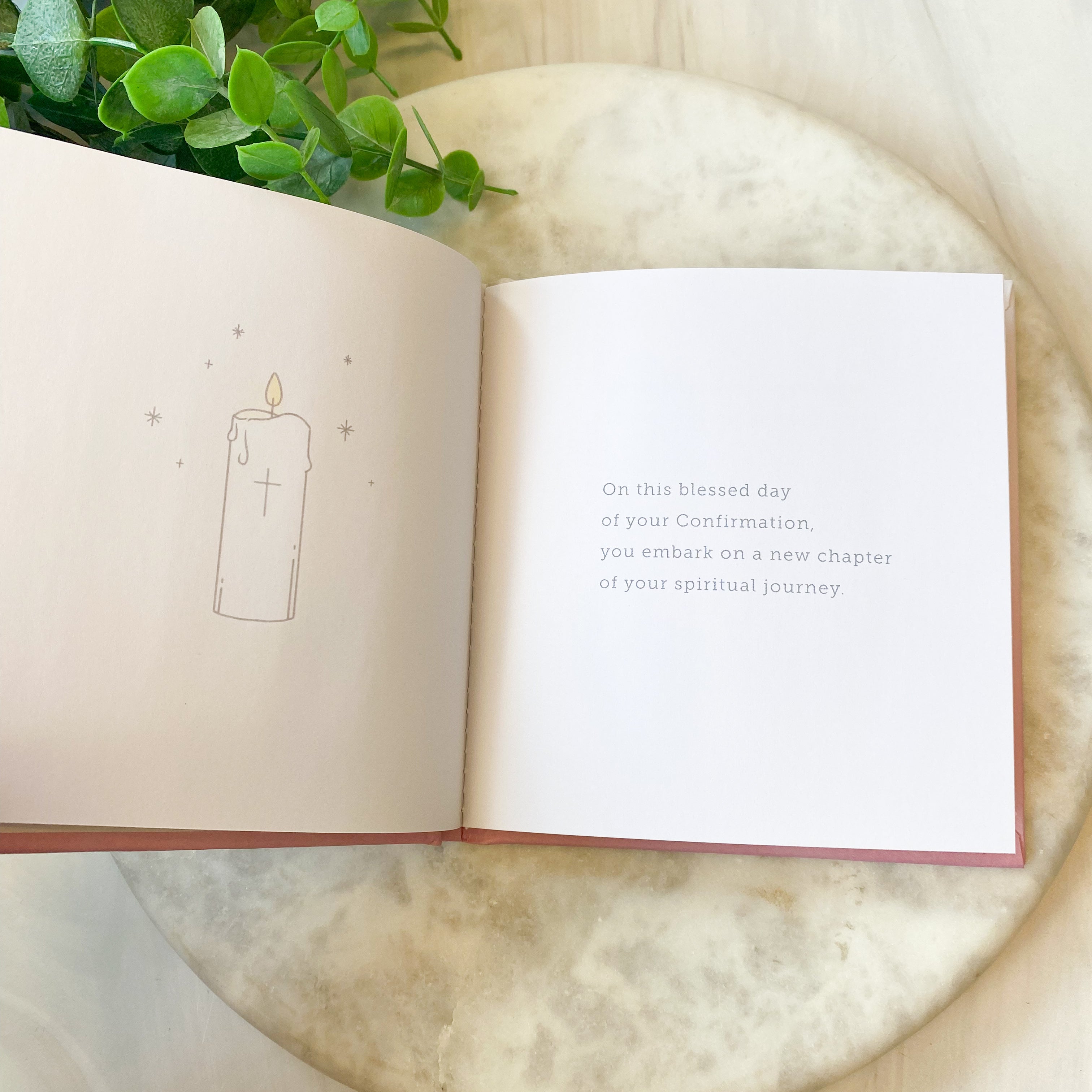 Confirmation Girl Book and Necklace