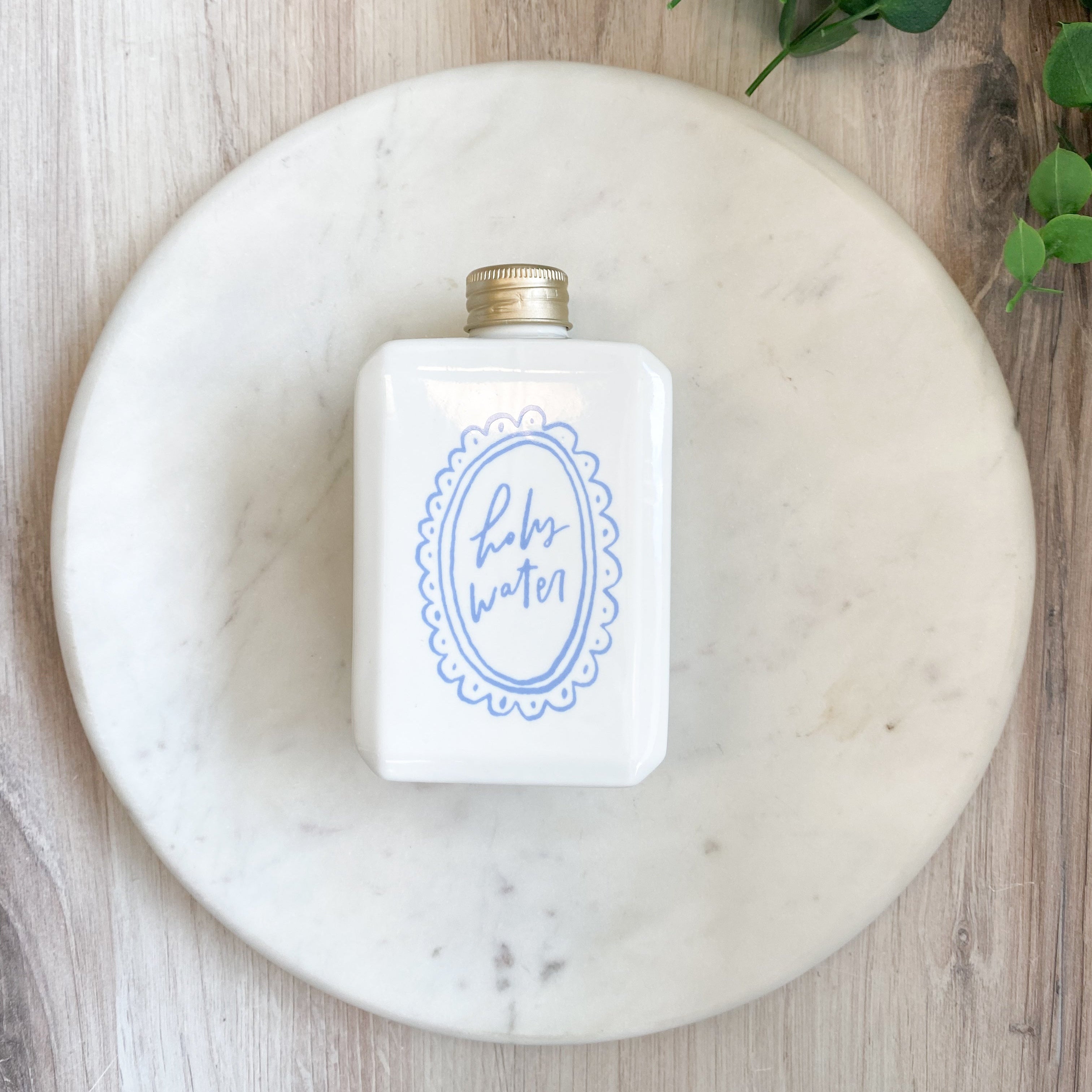 Ceramic Holy Water Bottle