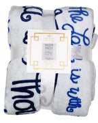 Hail Mary Throw Blue 50x60