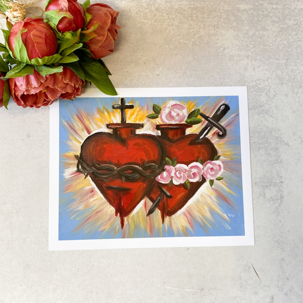 8x10 Assorted Catholic Saints / Religious Images Prints