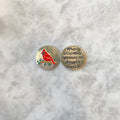 1" H Cardnial Memorial Token