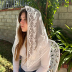 Jerusalem Veil  -White 