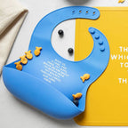 Meal Blessing Silicone Bib