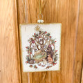 4.25" Woodland Nativity Rectangle Ornament