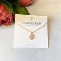 Coastal Kids Our Lady of Lourdes Necklace Light Pink