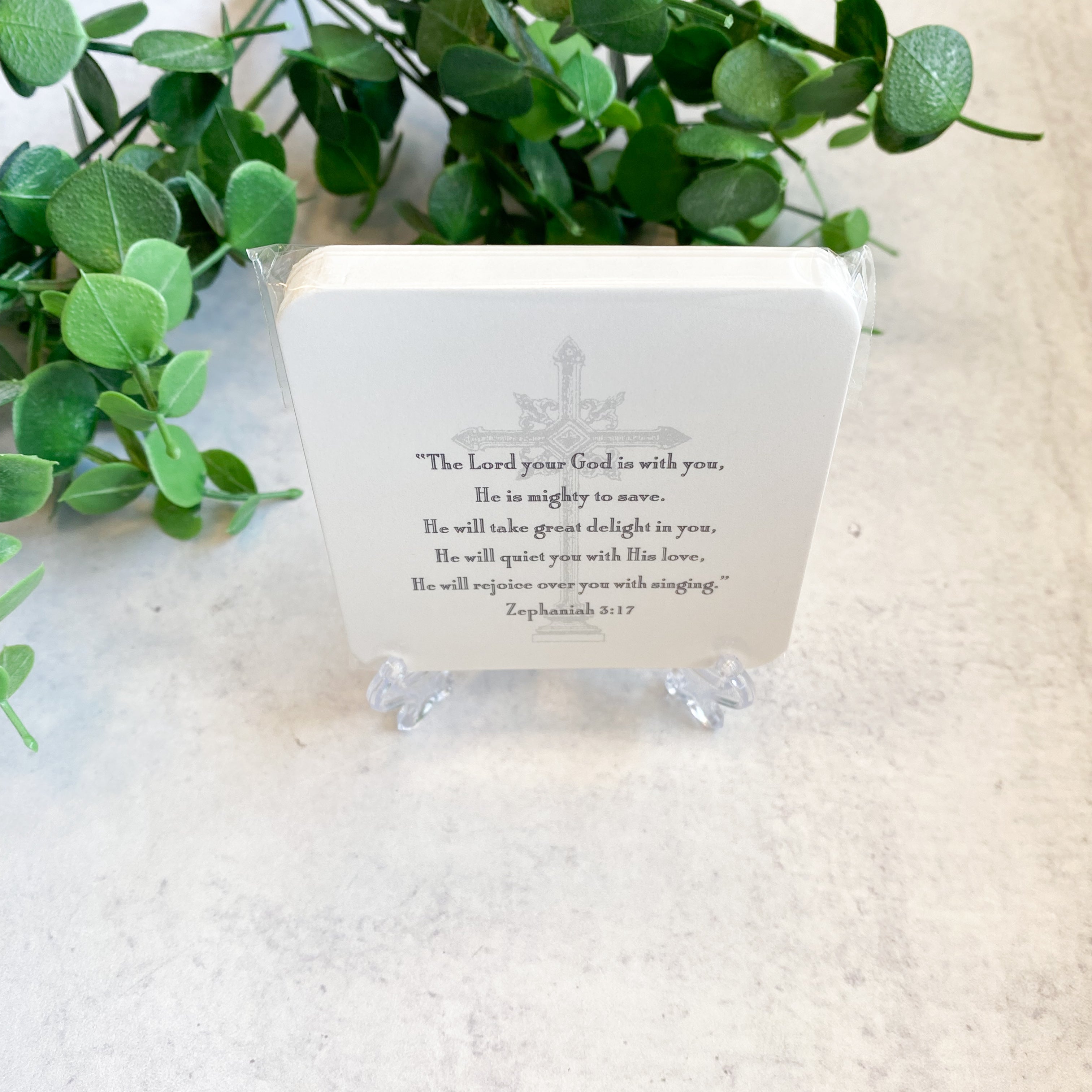 Verse Assorted Bible Verses Card/Easel - 24 Verses