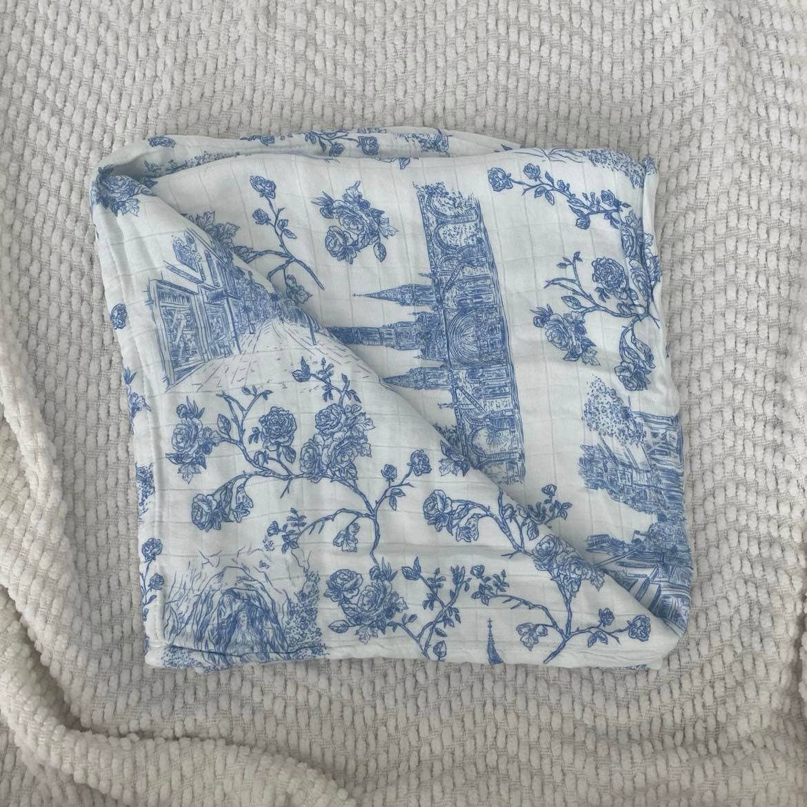 Lourdes Swaddle Blanket