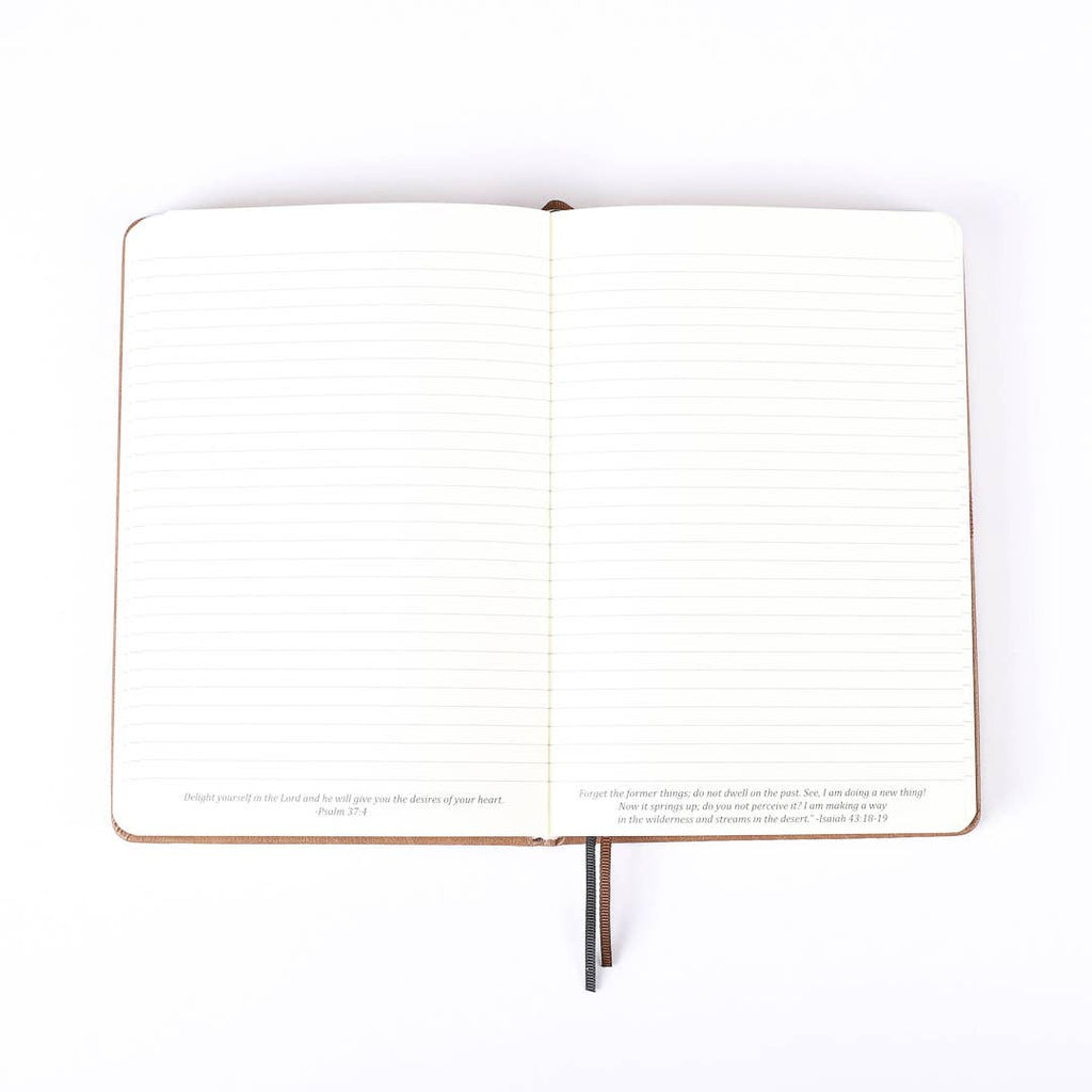 Journal Wineskin Hard Cover 420Pg - Tan