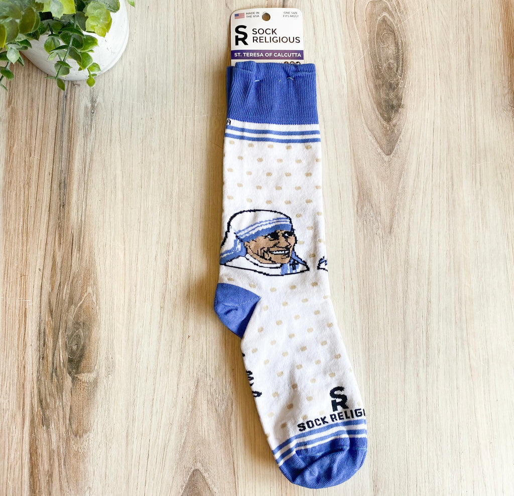 St. Teresa of Calcutta Adult Socks
