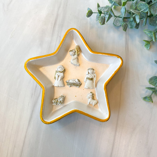 Star Nativity Wall Hanging/Ring Dish