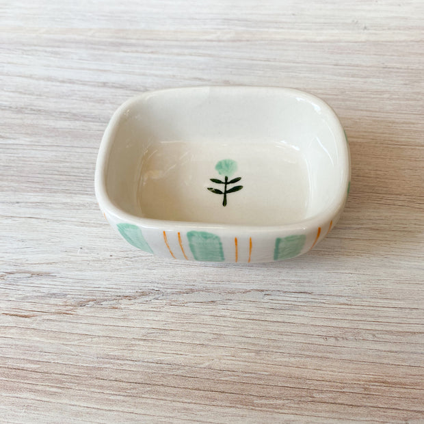 Little Flower Stoneware Ring Dish