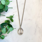 Oval Our Lady of Guadalupe Necklace