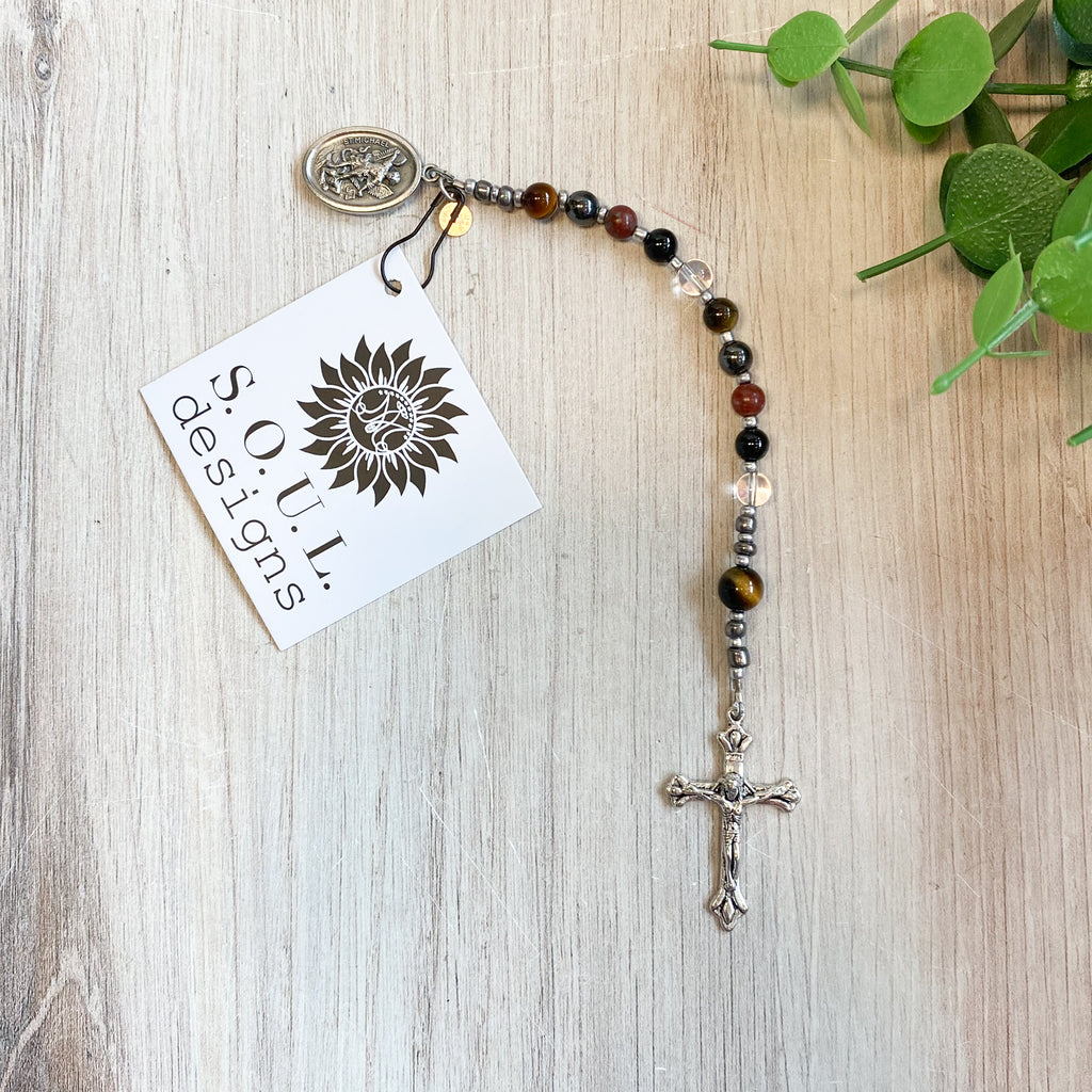 Pocket Rosary - Crystals / Gems / Beads