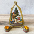 ADVENT CNDLHLDR 6.25in NTVTY scene 34355