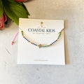 Coastal Kids Cross Bracelet Multi-colored/Neon Pink