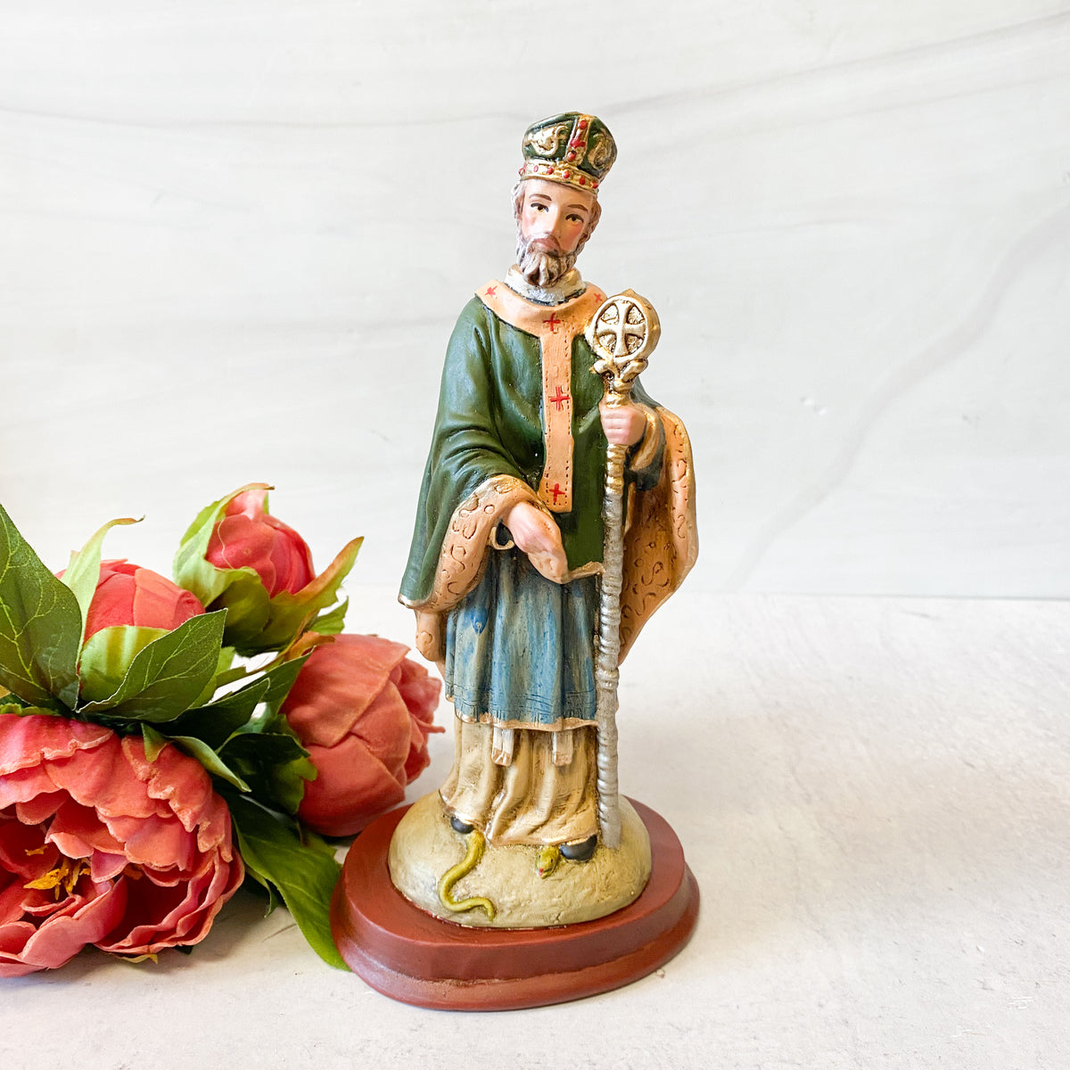 St. Patrick 9.25"H Statue