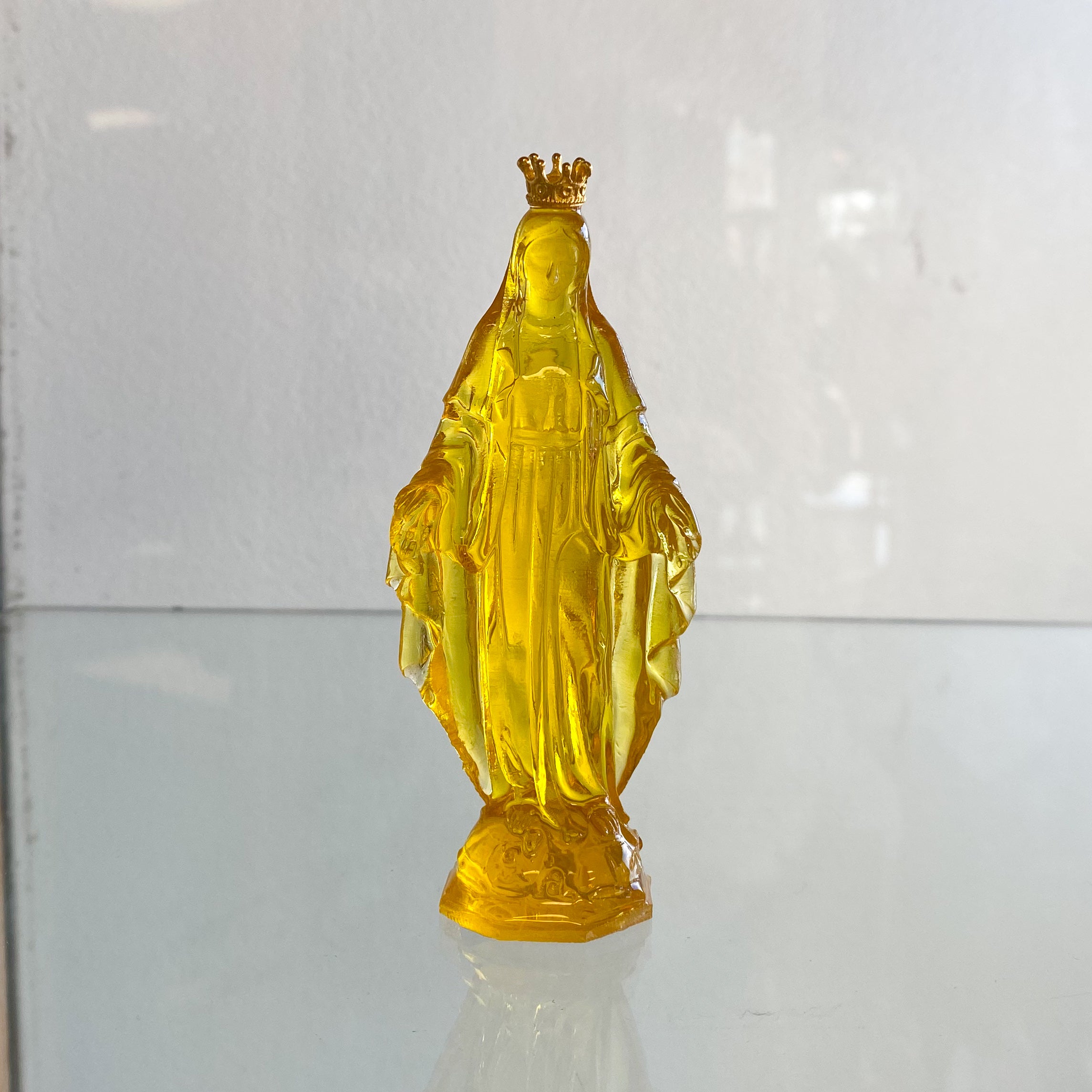4" Crowned Mary Statue