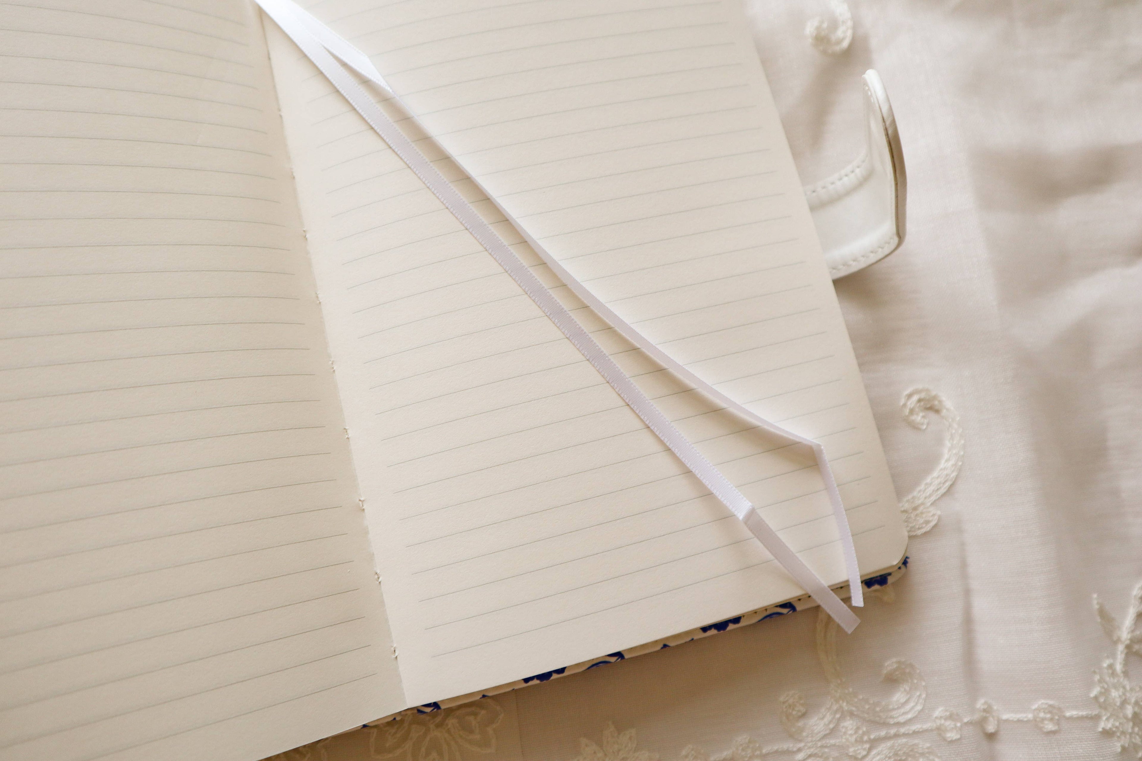 Blue Marian Leather Journal
