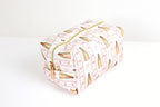 Fatima Quilted Makeup Bag