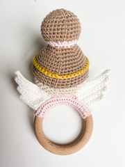 Guardian Angel Rattle (Girl)