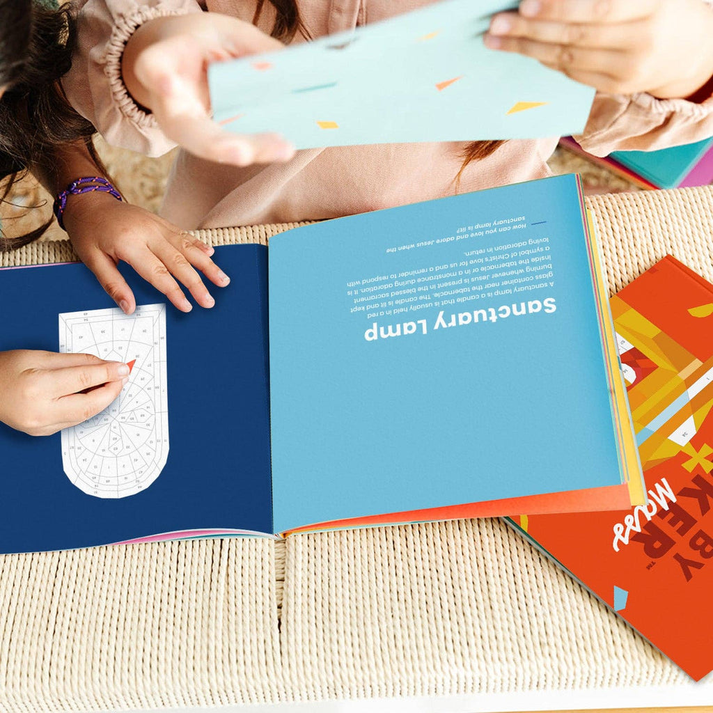 Pray by Sticker: Mass Sticker Book