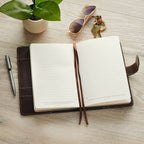 Journal Cover w/Lined Insert BrownCross/Man of God 1Tim 6:11
