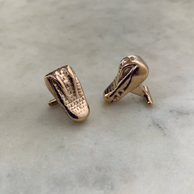 ALLIGATOR CUFFLINKS