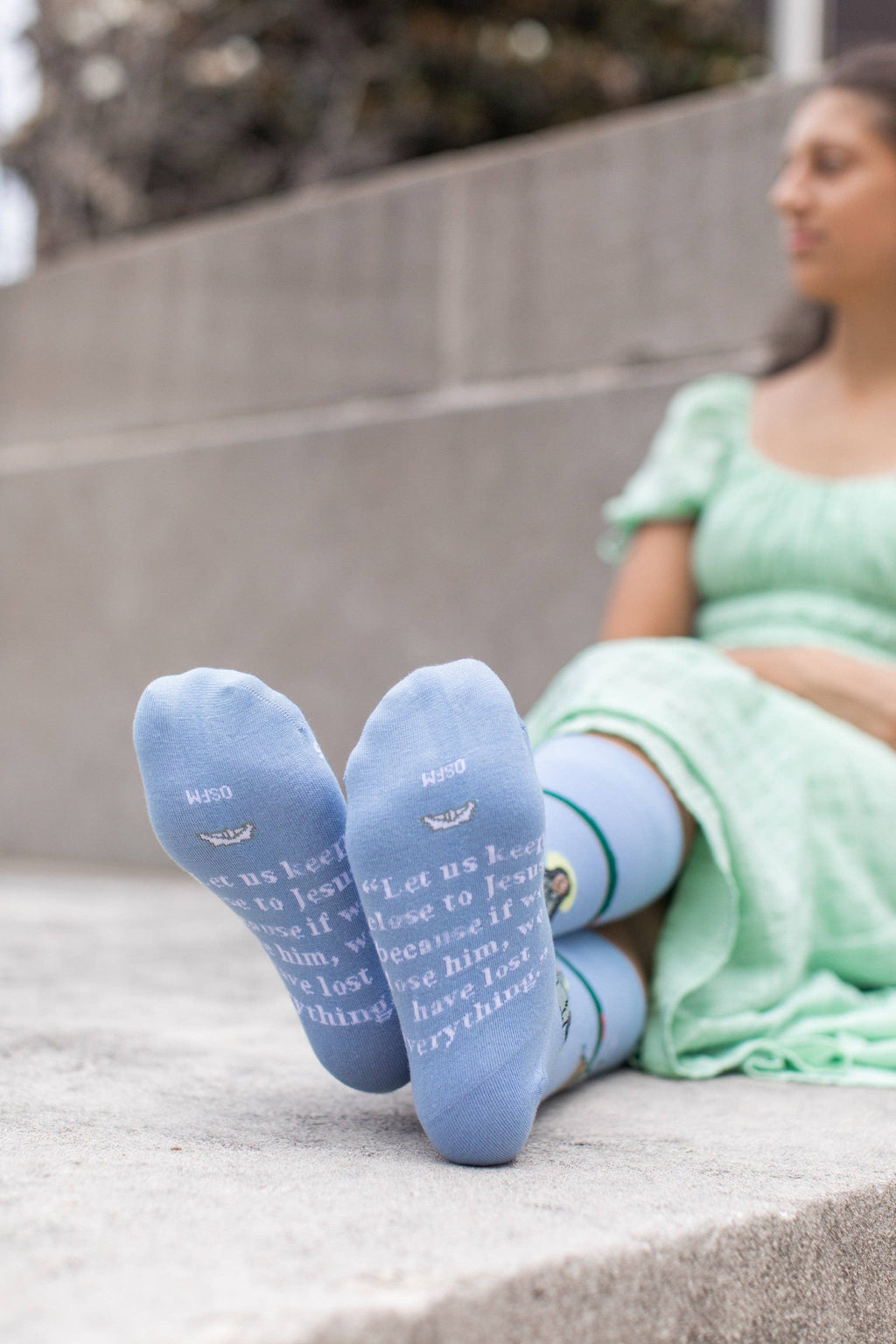 St. Frances Xavier Cabrini Adult Socks