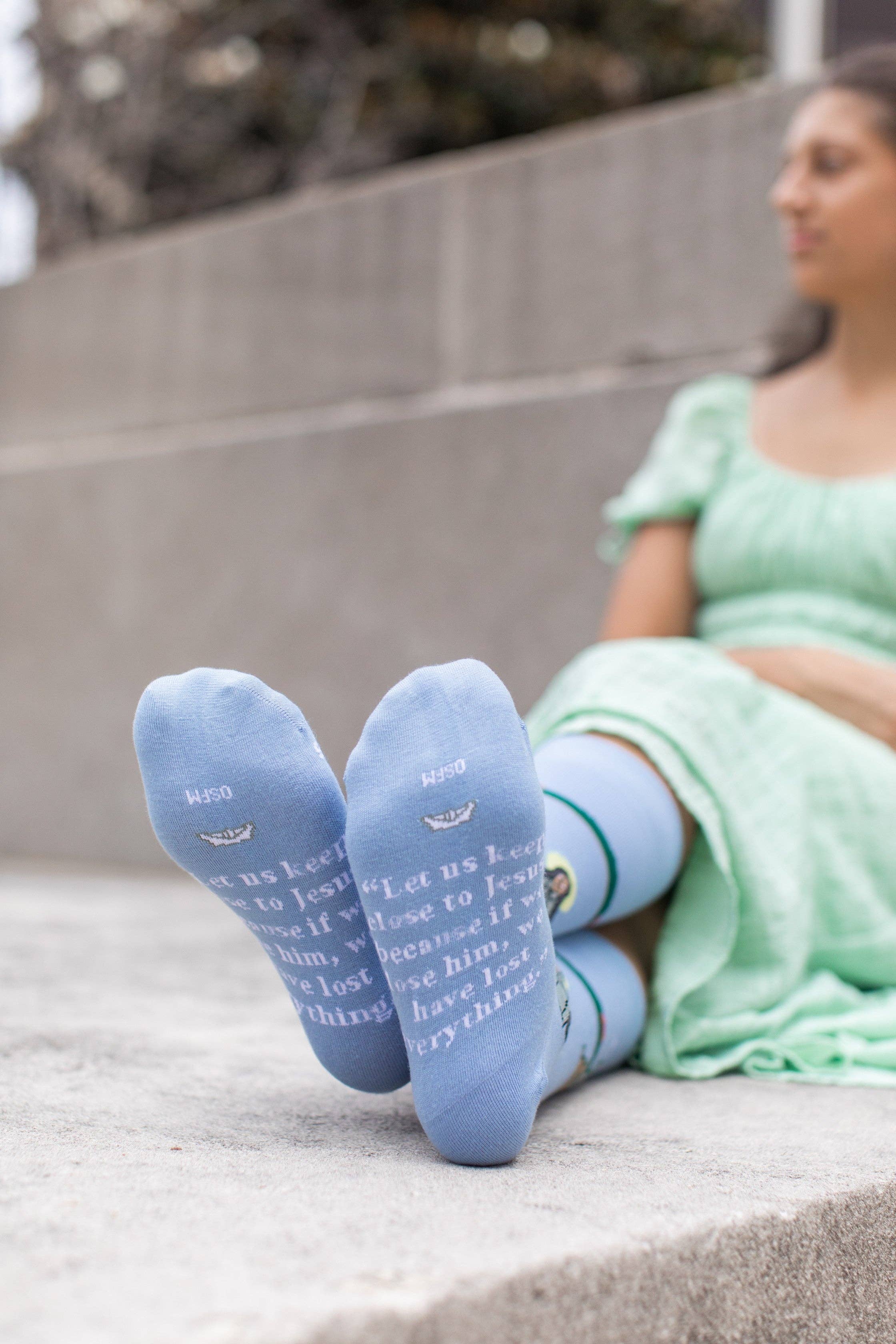 St. Frances Xavier Cabrini Adult Socks