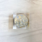 Guardian Angel on Acrylic Block 3x3