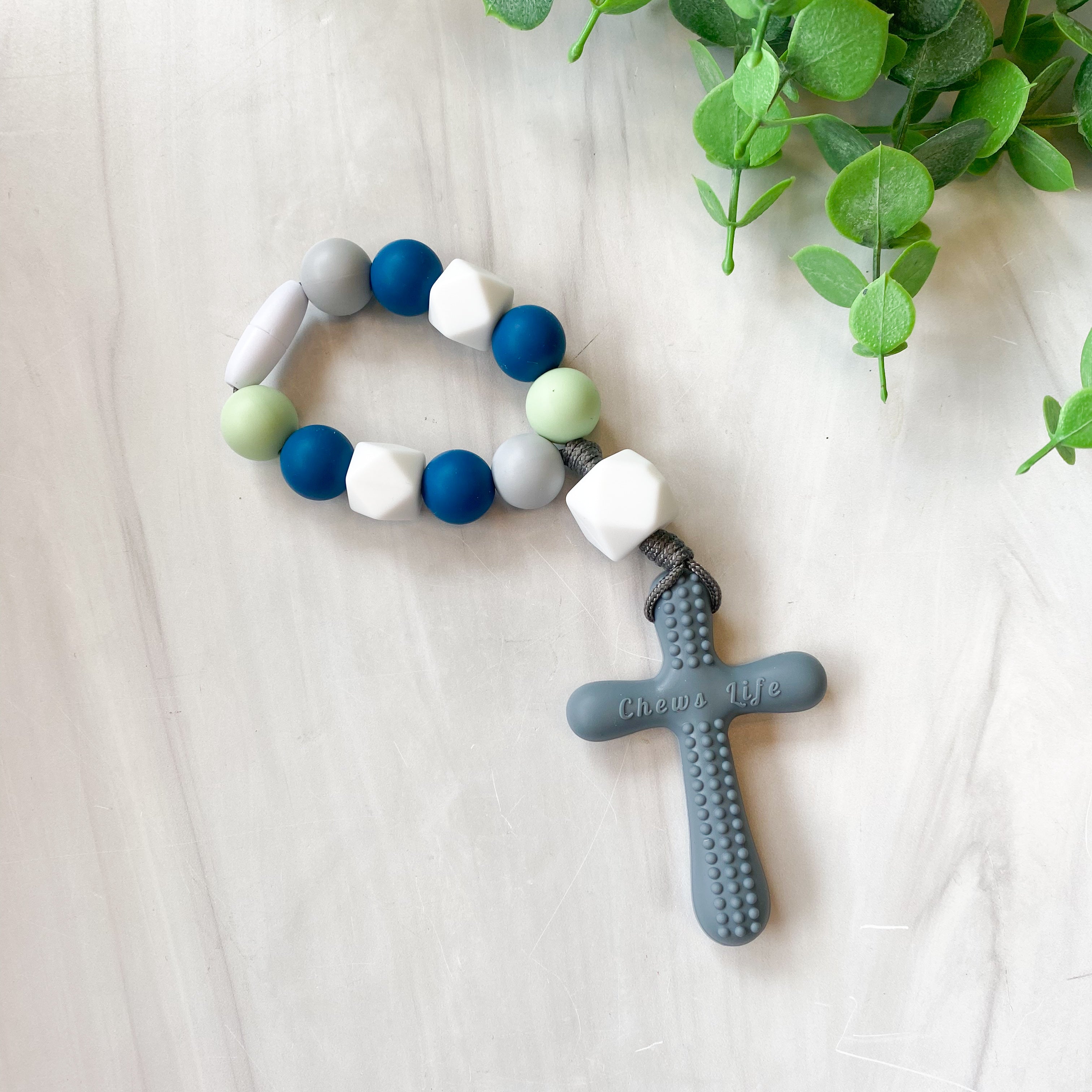 Silicone Decade Chews Life Rosary: Assisi