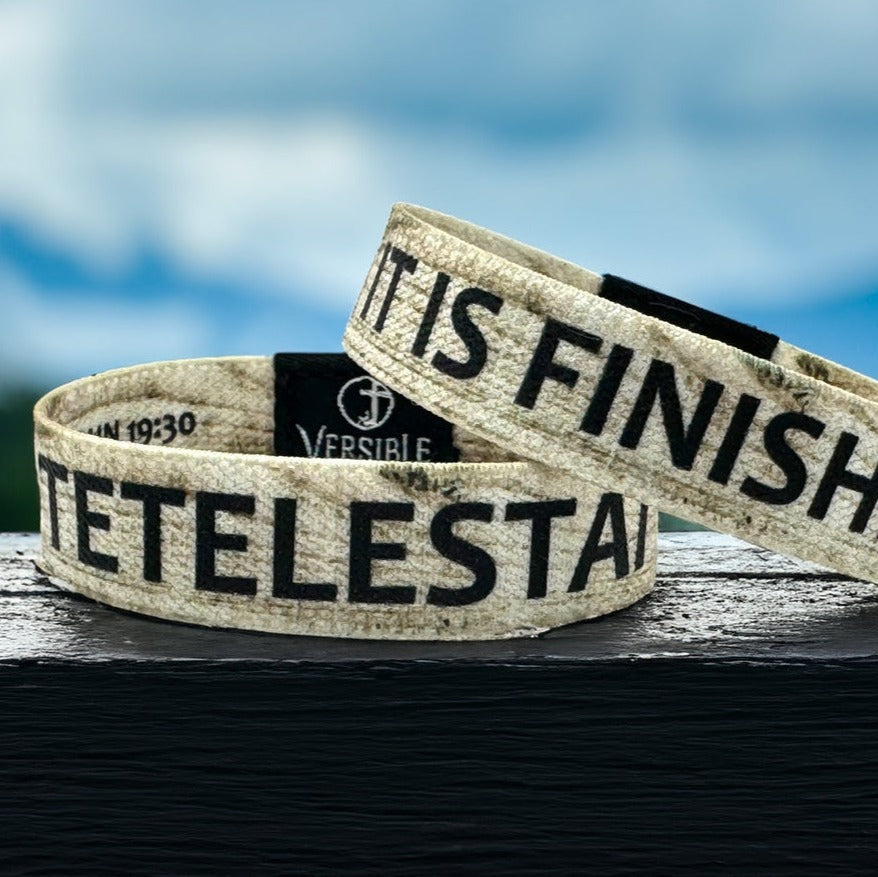 The Carpenter - Tetelestai/ John 19:30 Wristband