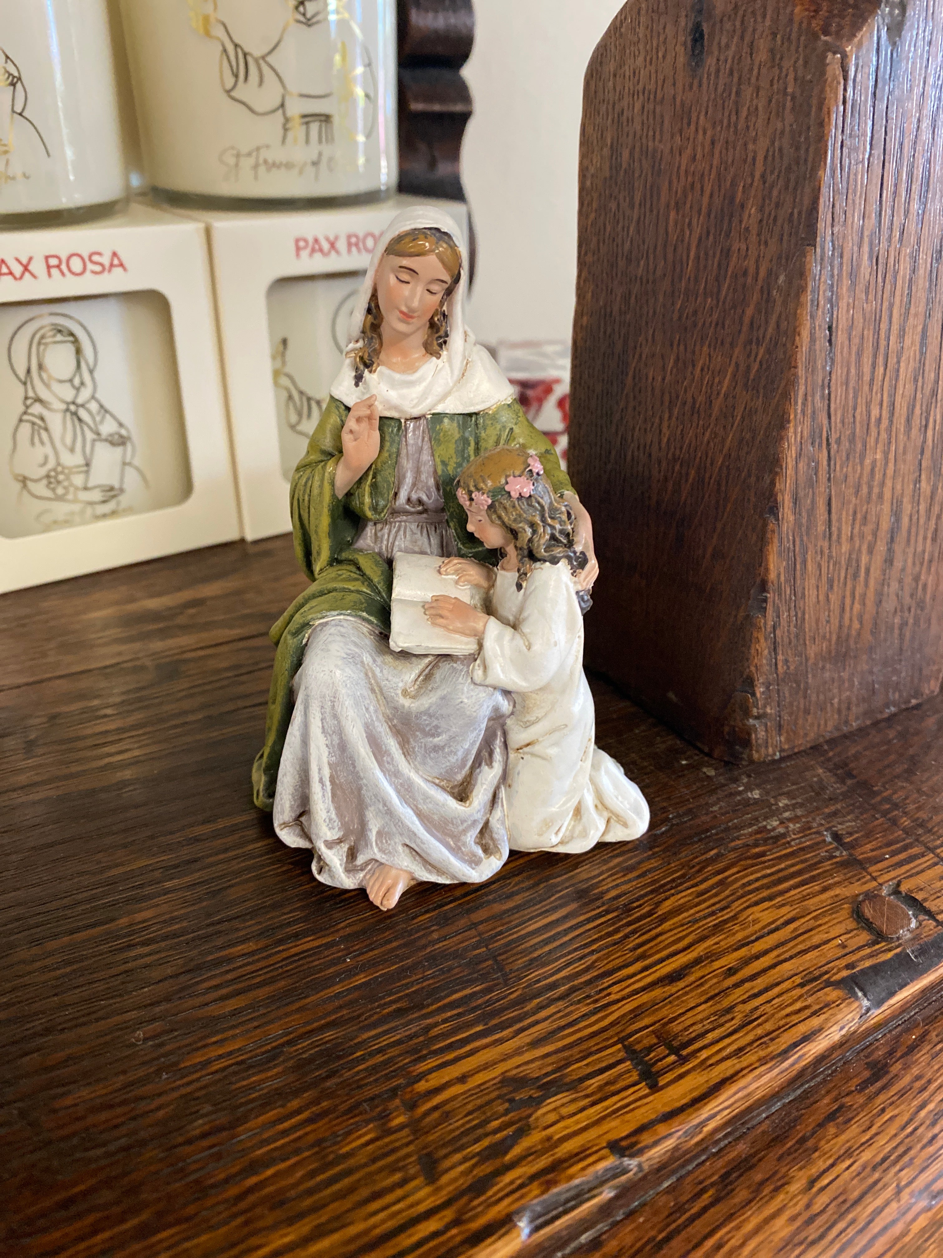 4.5" St Anne Figure Renaissance Collection