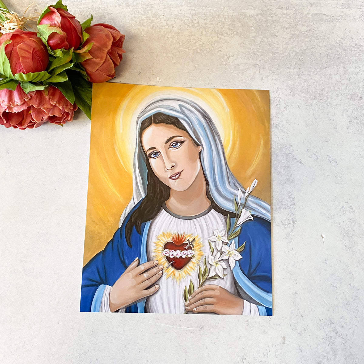 11x14 Assorted Catholic Saints / Religious Images Prints