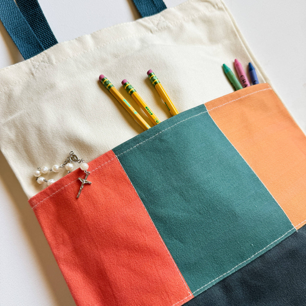 Kid's Catholic Mass Bag – “Let the Children Come to Me"