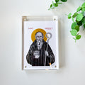 Embellished St. Benedict Acrylic Framed Print
