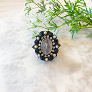 Vintage Jeweled Religious Rings