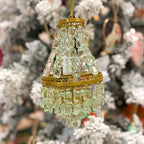 Metal & Plastic Chandelier Ornament, 4 Styles