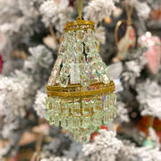 Metal & Plastic Chandelier Ornament, 4 Styles