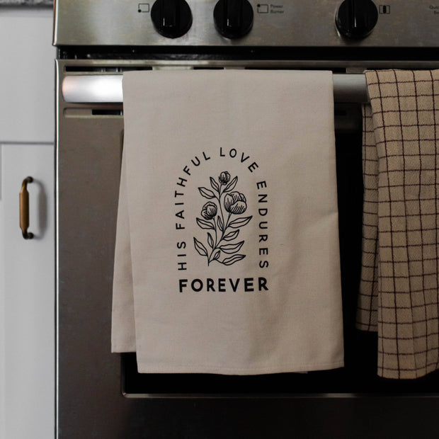 Faithful Love Tea Towel