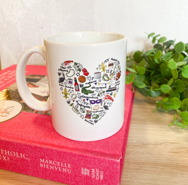 Love for Louisiana Mug
