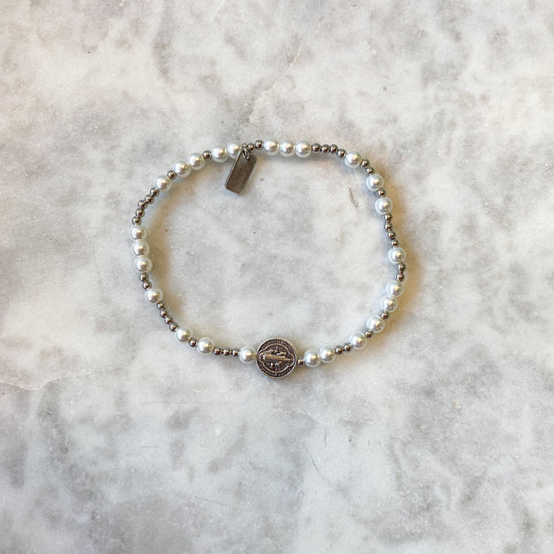 Medal & Saint Bracelet